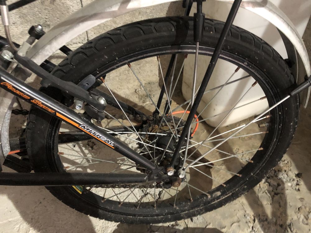 Bicicleta dobravel com saco