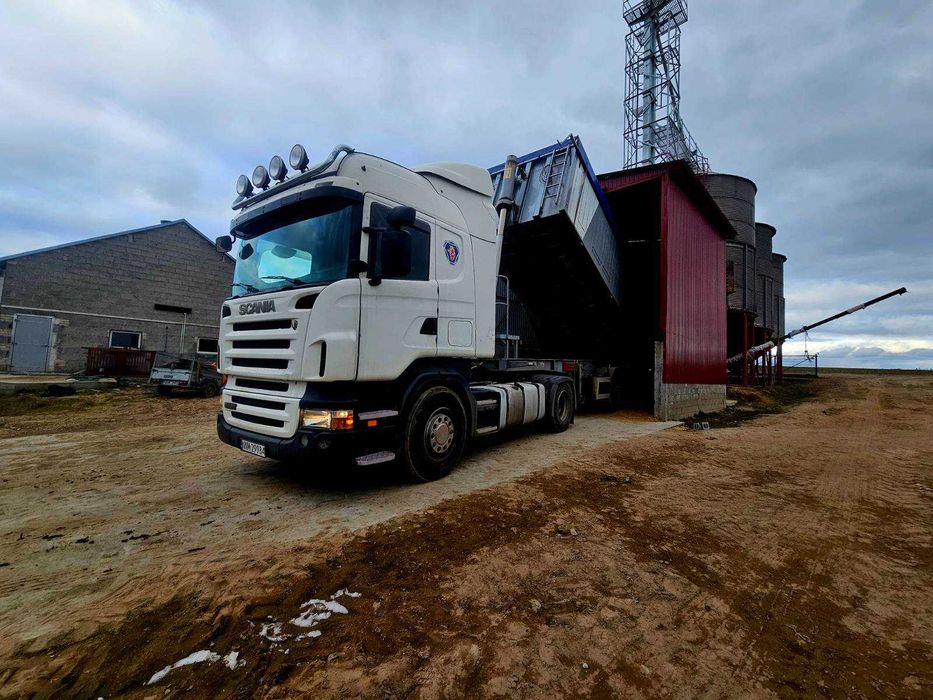 Transport zbóż kukurydzy maszyny budowlane rolnicze ponadgabaryty