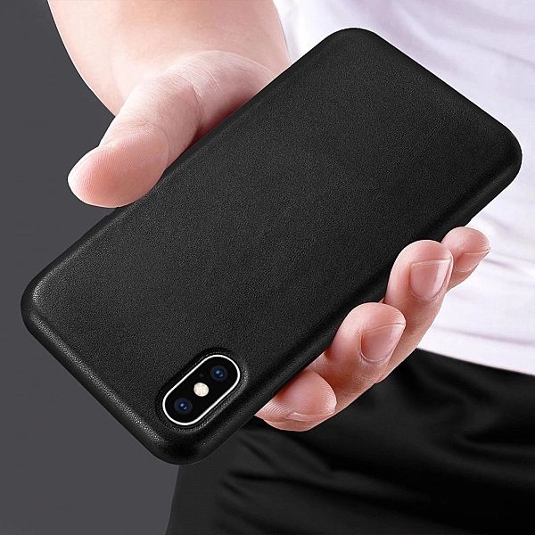 ECO Leather skórzane etui pokrowiec ze skóry ekologicznej iPhone 12 Pr
