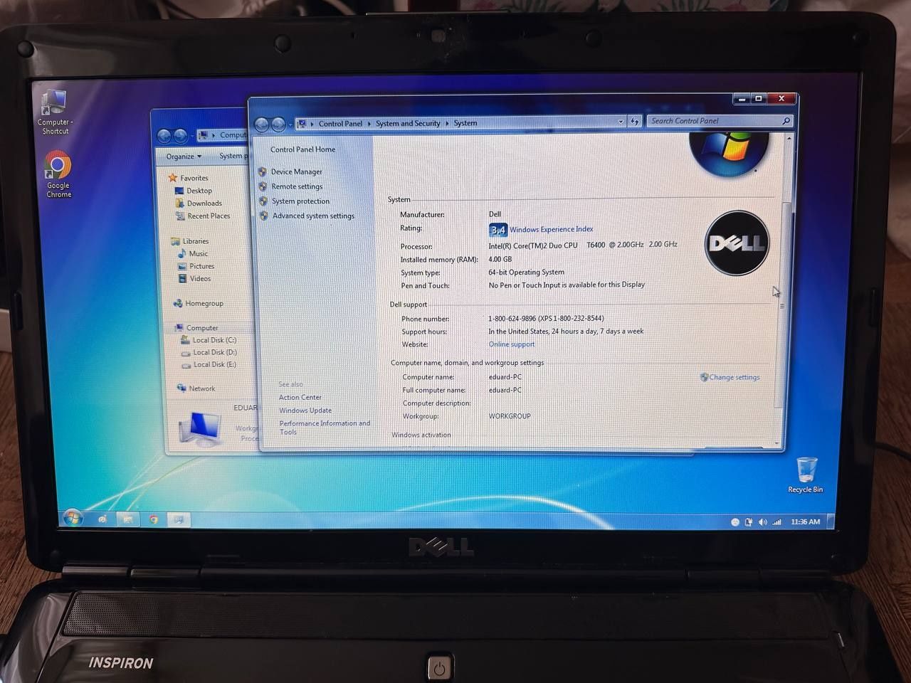 Dell Inspiron 1545