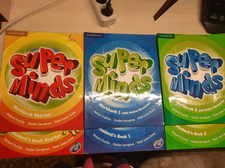 Super minds 1, 2, 3