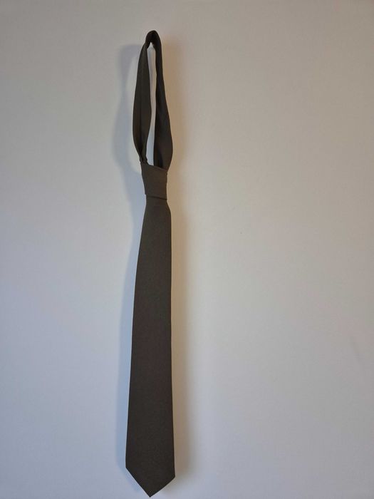 Krawat wojskowy khaki