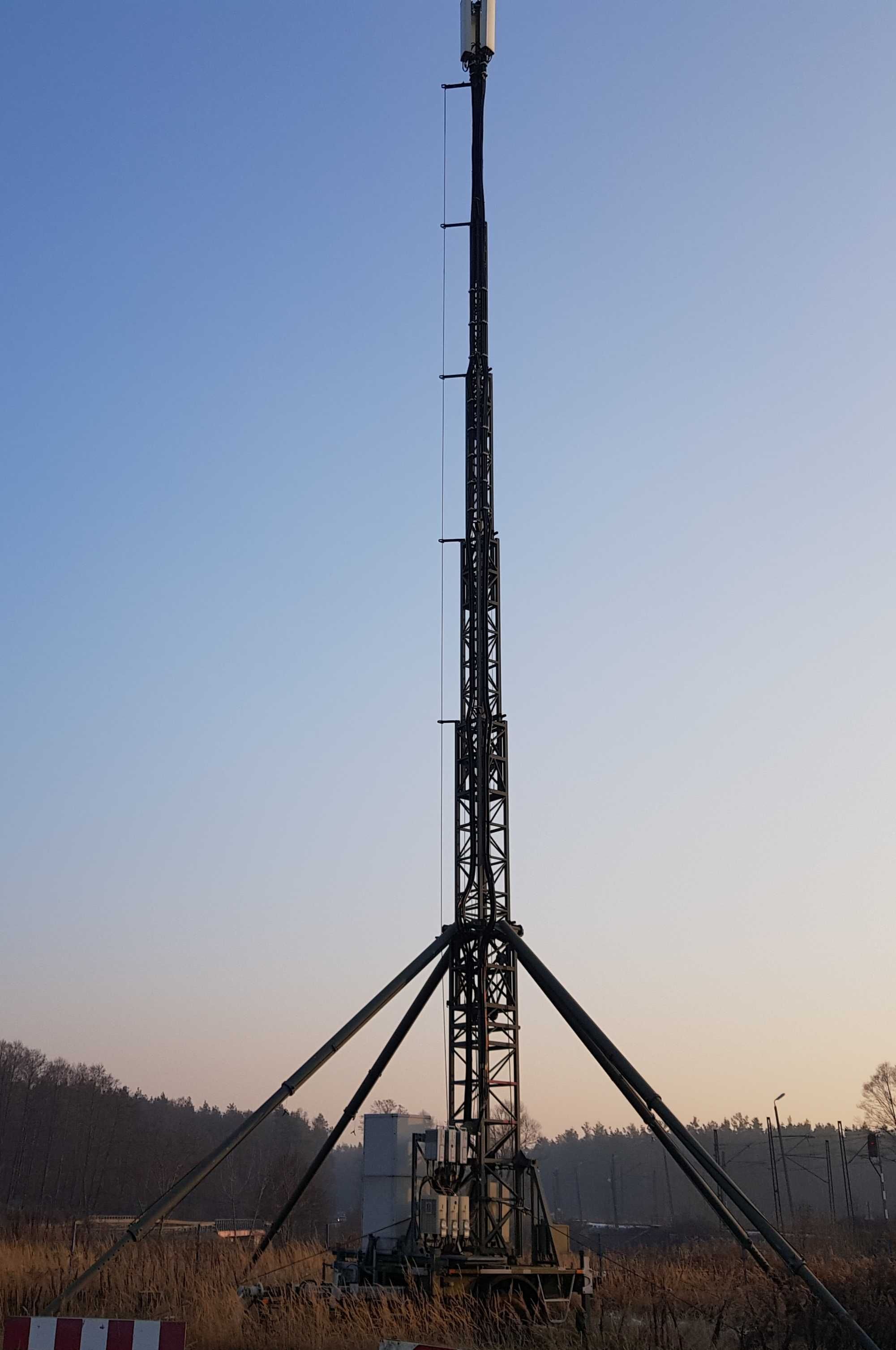 T-Moblie, Orange, Play, Polkomtel - Wieża teleinformatyczna 25m