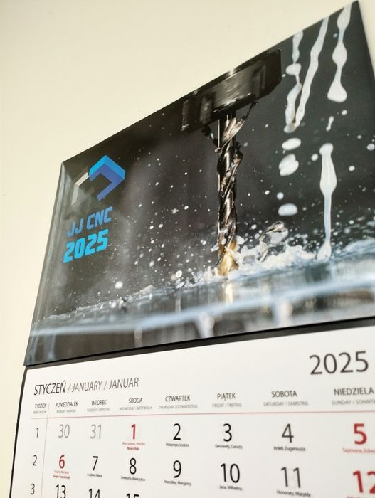 Kalendarze 2026 Projekt + druk, realizacja