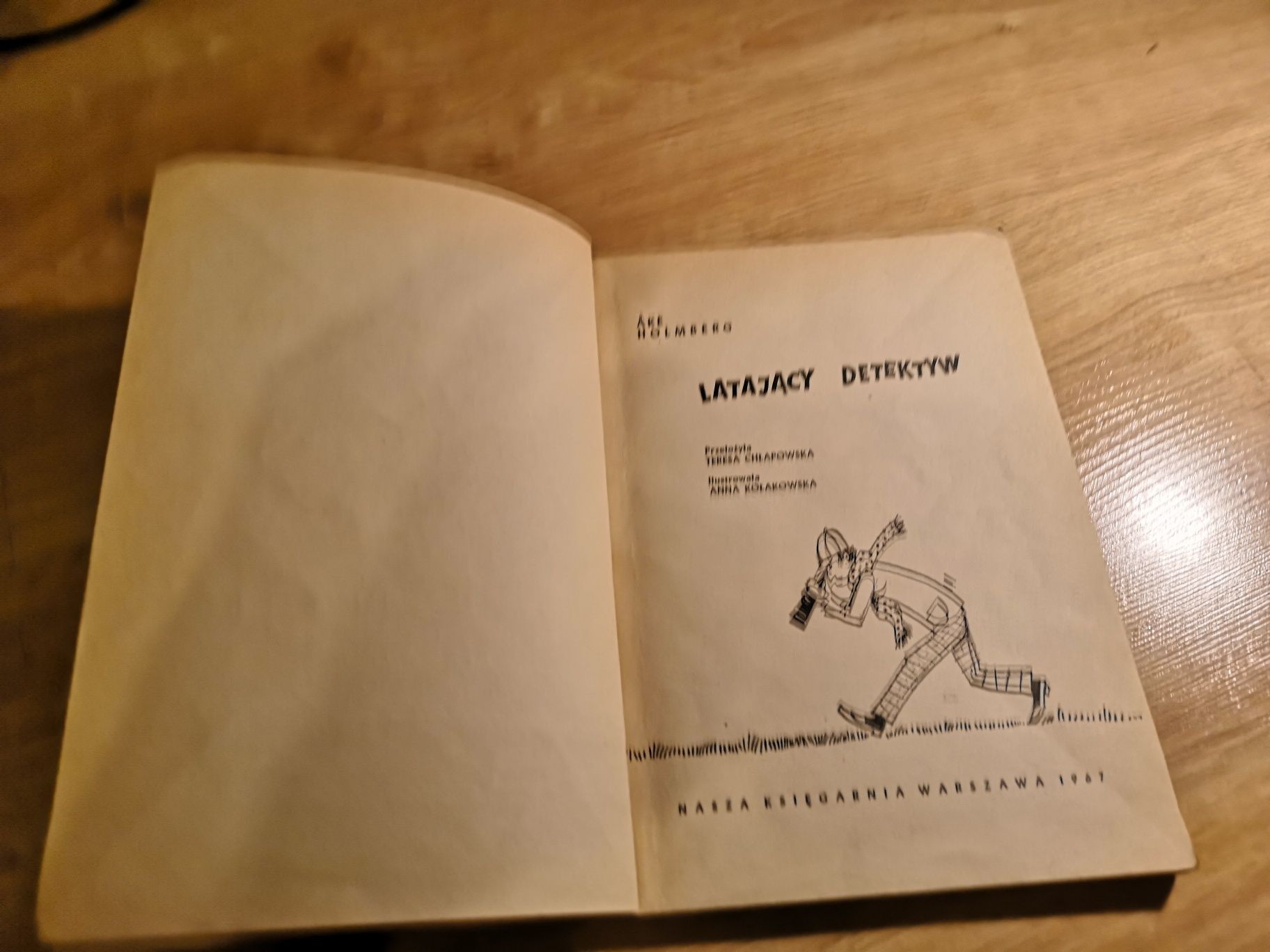 Latający Detektyw. Ake Holmberg 1967. I wyd.