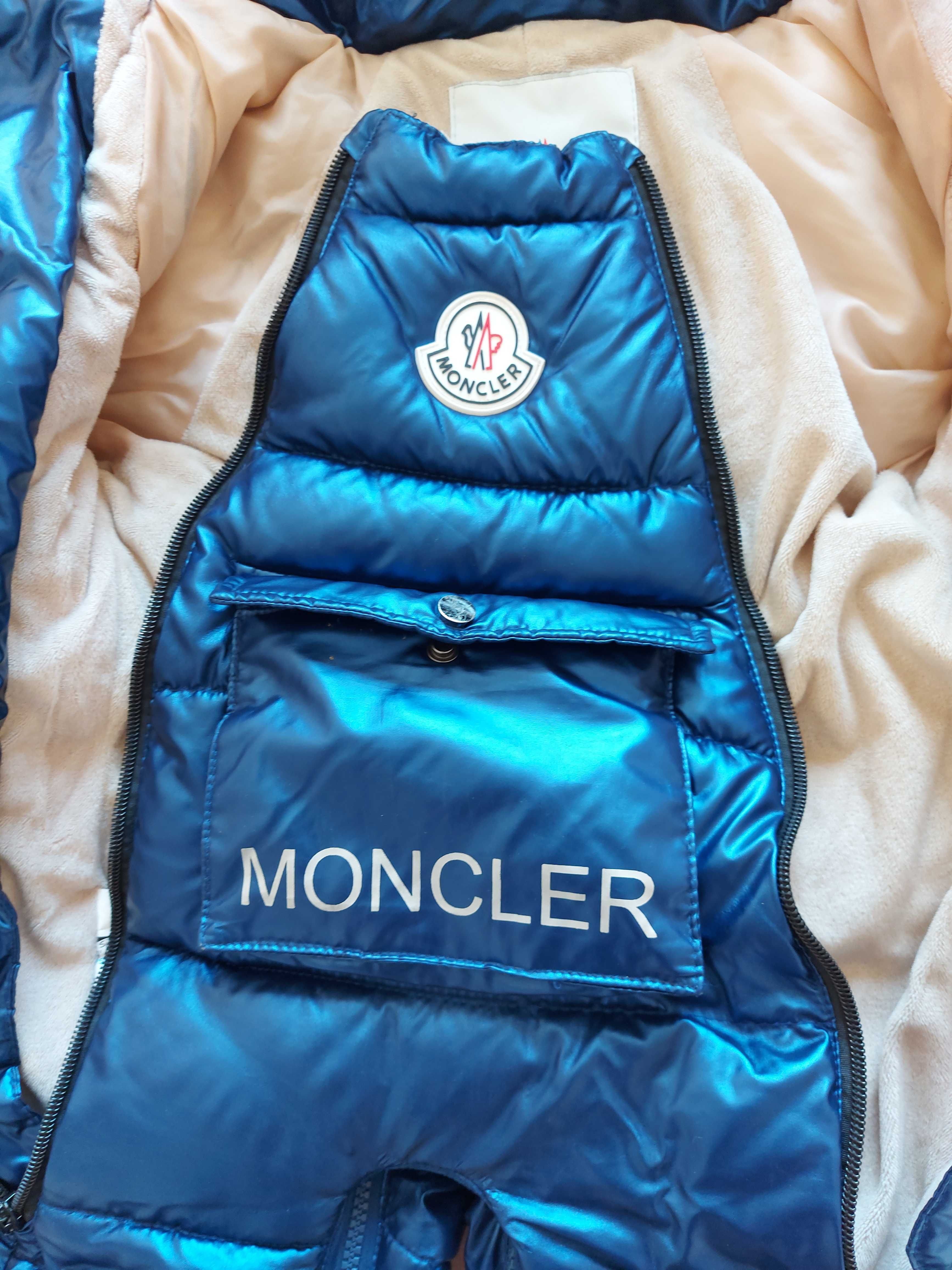 Пуховик  moncler від народження до 18 міс дитячий