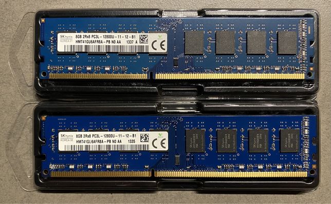 Оперативна пам'ять SK hynix DDR3 L 1600 2*8=16gb - BOX - Обмін