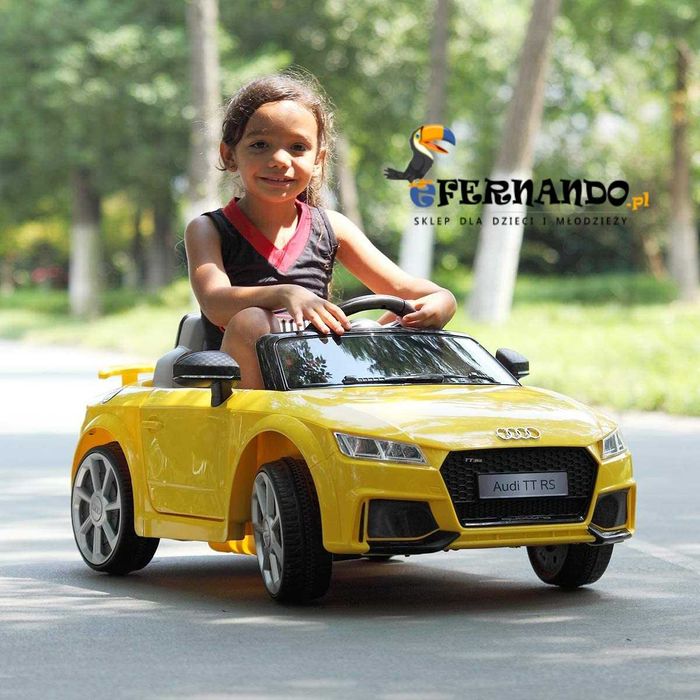 Autko na akumulator AUDI TT samochodzik jeep dla dzieci pojazd SUV