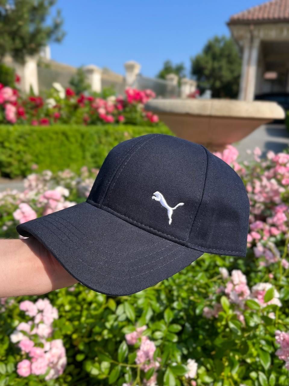 Бейсболки Puma(чорна/біла)