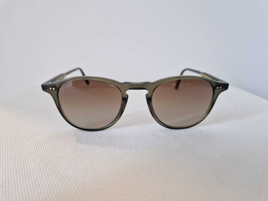 Óculos de Sol Garrett Leight Hampton 46-22 Deep Olive
