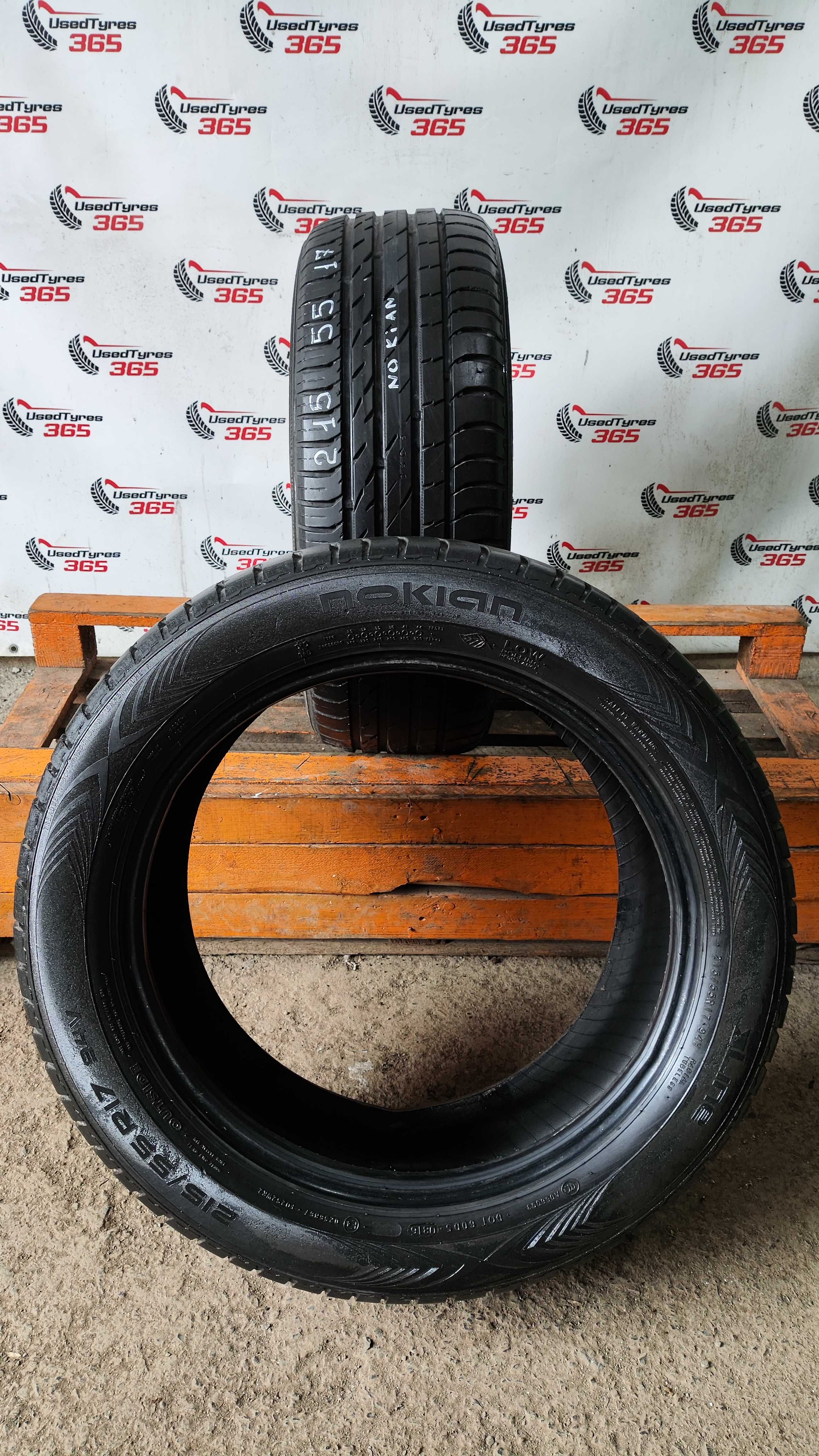 БЕЗ ПРЕДОПЛАТ Шини/Резина/Колеса Nokian 215 55 R17 94V Літо №316