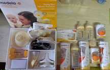 Medela Swing Flex Premium bomba extractora de leite +4 Biberões