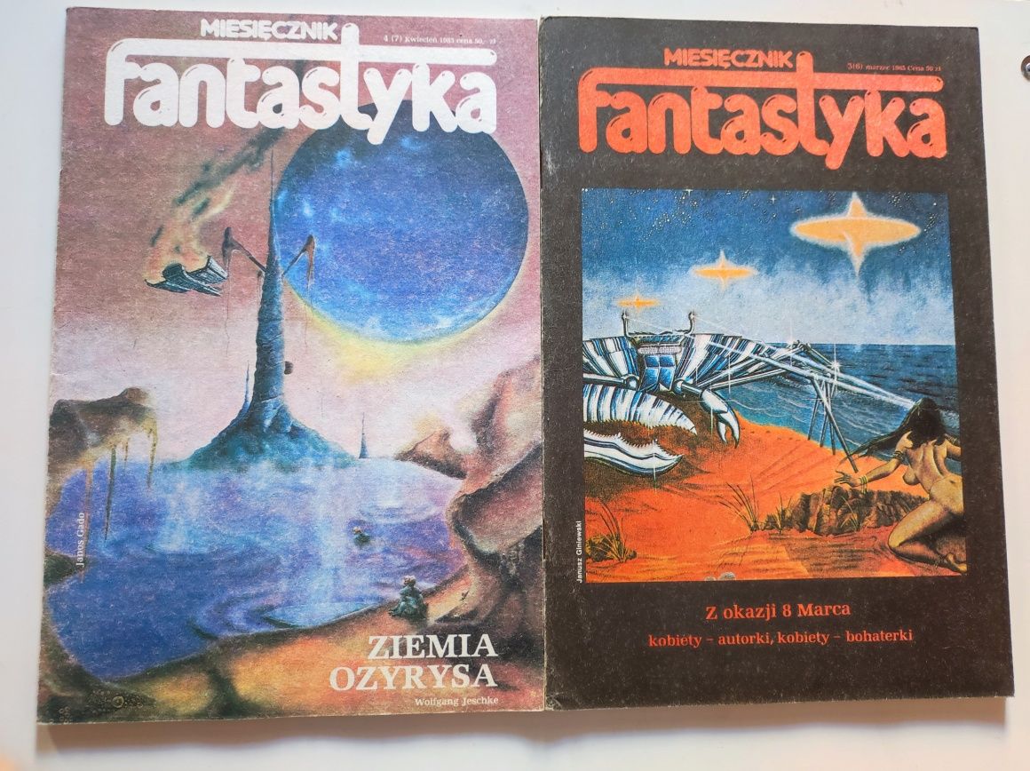 Miesięcznik Fantastyka rok 1983