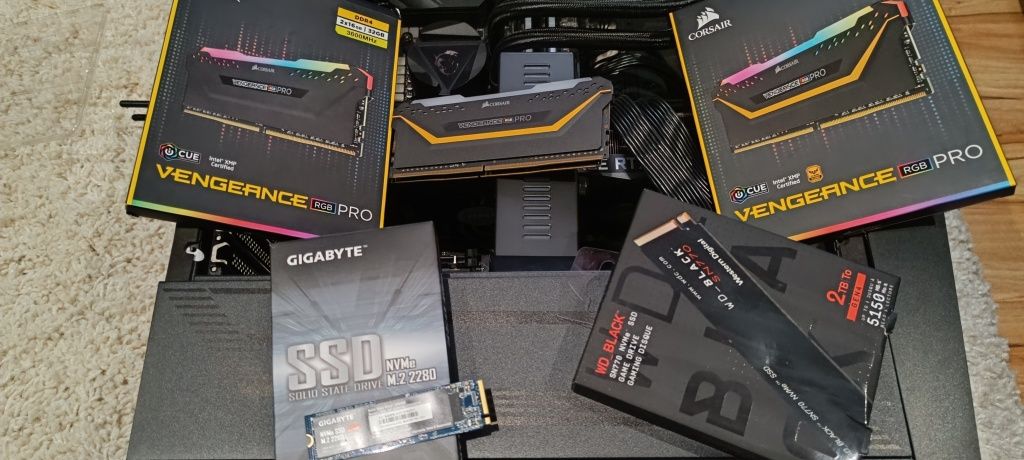 Corsair vengeance RGB pro 16 gb 3200hz