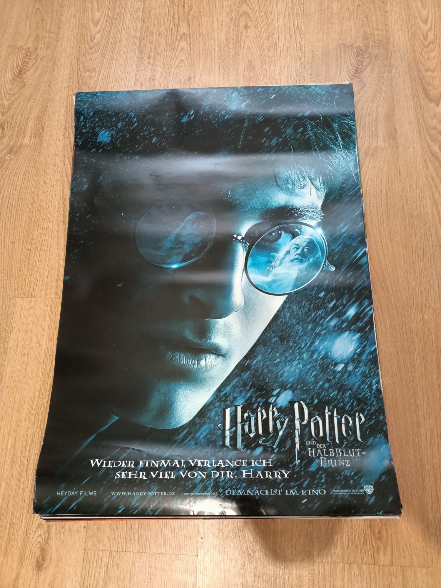 Kolekcja oryginalnych plakatów Harry Potter 5 sztuk duze plakat