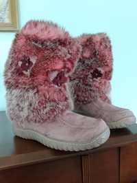 Buty damskie śniegowce
