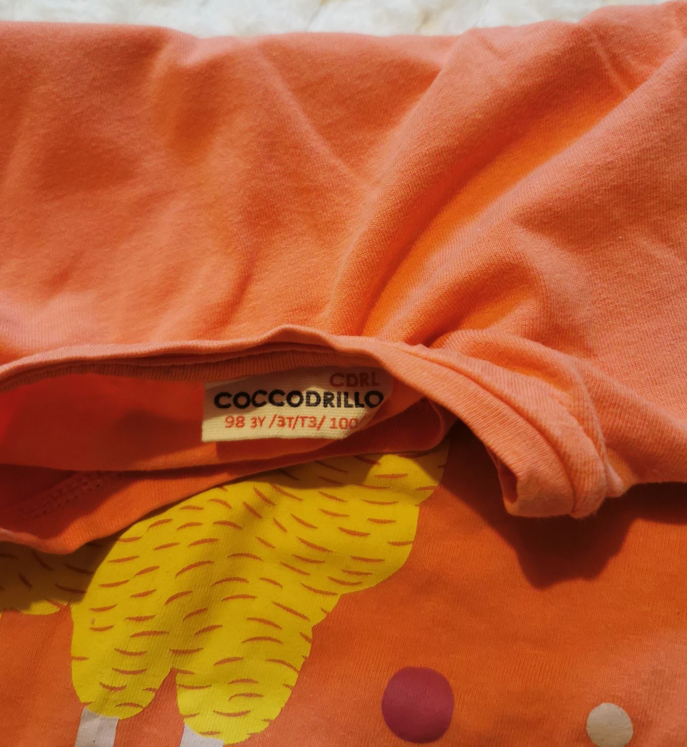 Coccodrillo bluzeczka dziewczęca 98cm