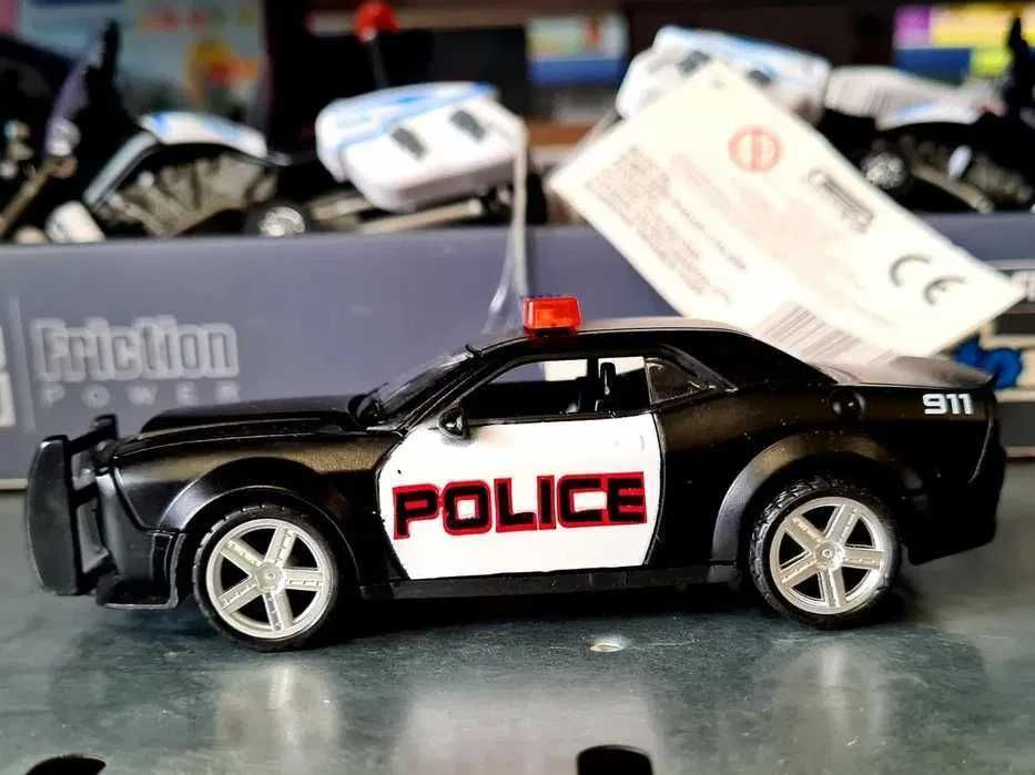 Metalowe autko samochód dla dziecka policja nowe