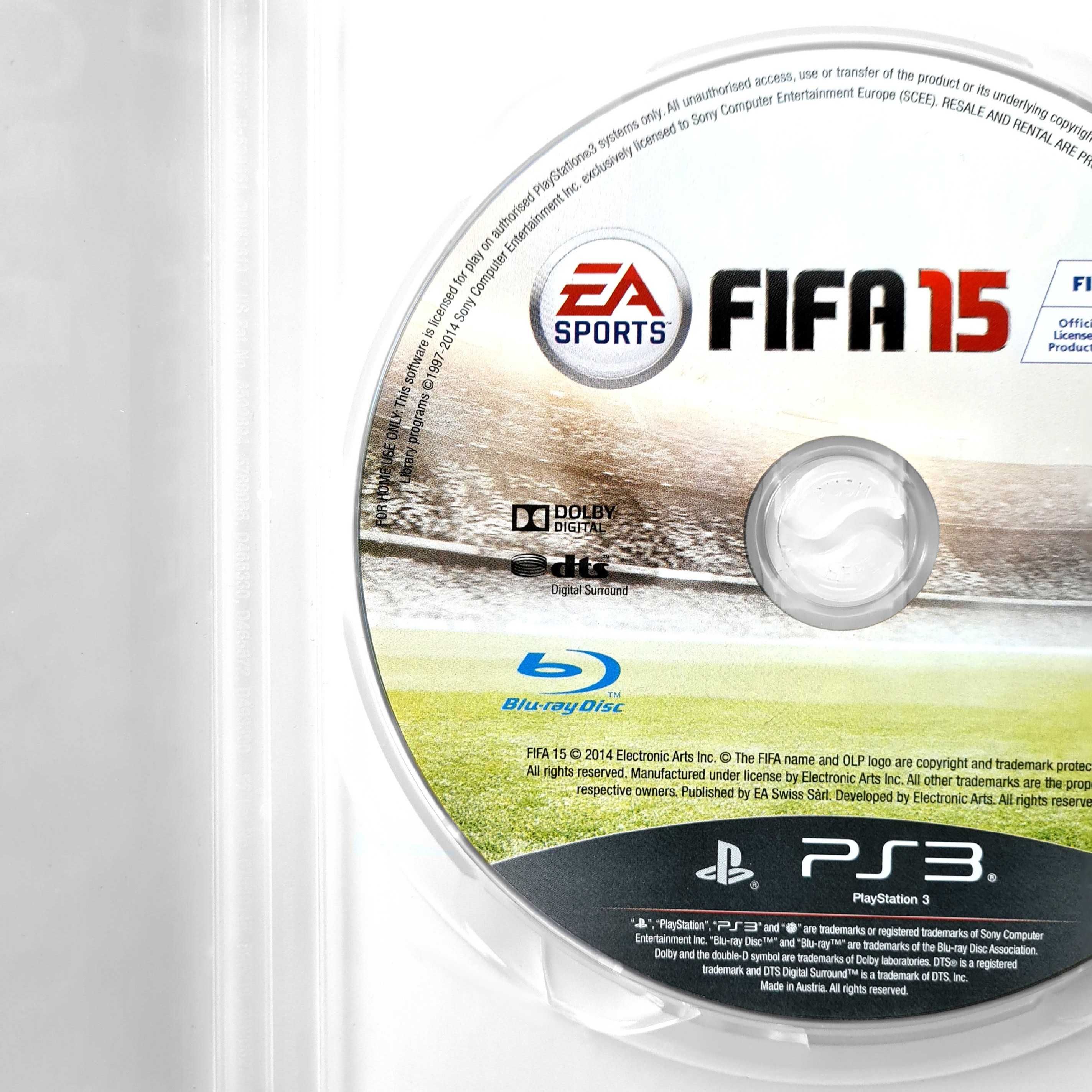 Fifa 15 PL Polska Wersja Ps3 2015 Pudełkowa Piłka Nożna