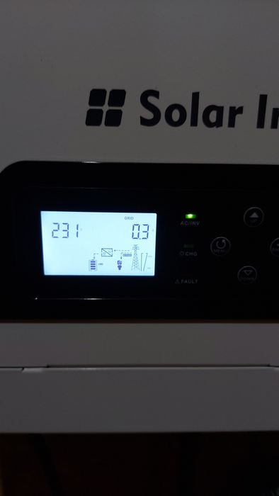 Гібридний сонячний інвертор Must PV18-3024 VPM 3 кіловата 24 вольт