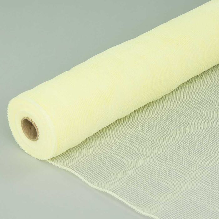 Siatka florystyczna żyłkowa j. żółta 50cm 9m