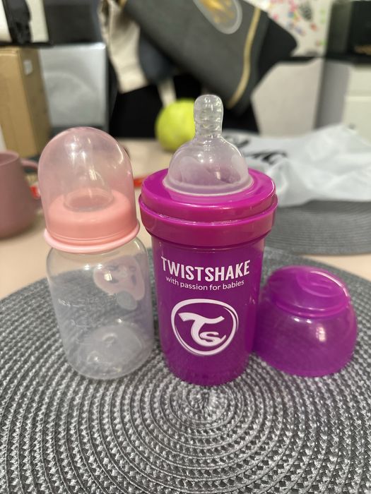 Бутылочка для кормления twistshake + подарок