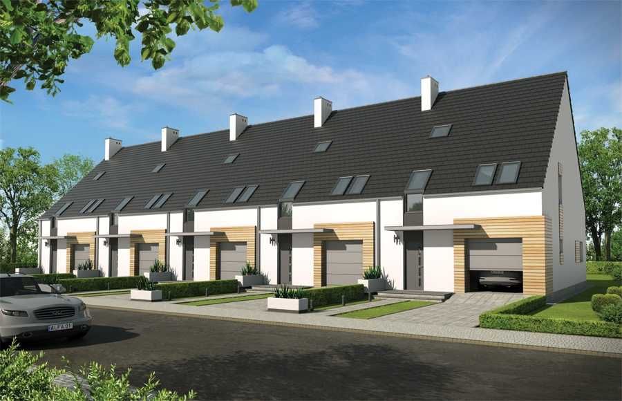 Szeregówka oś Borów, ul. Onufrego 140 m2