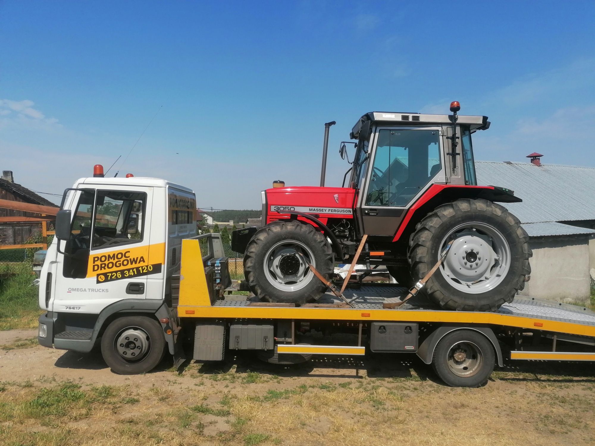 Laweta Transport  Maszyn Rolniczych i budowlanych