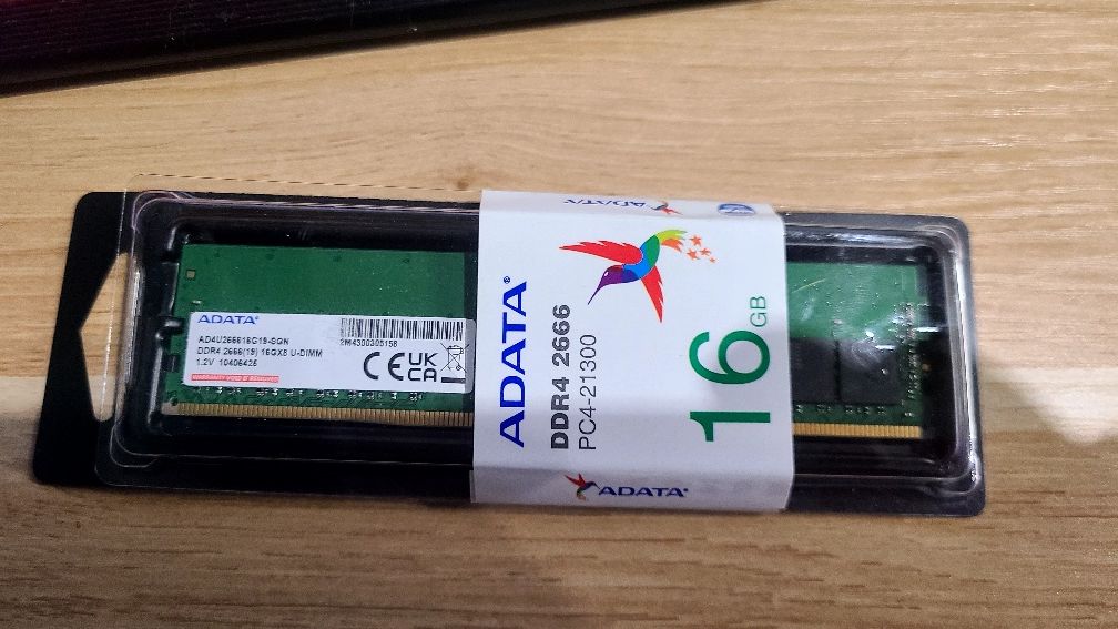 16GB DDR4 2666 A-DATA