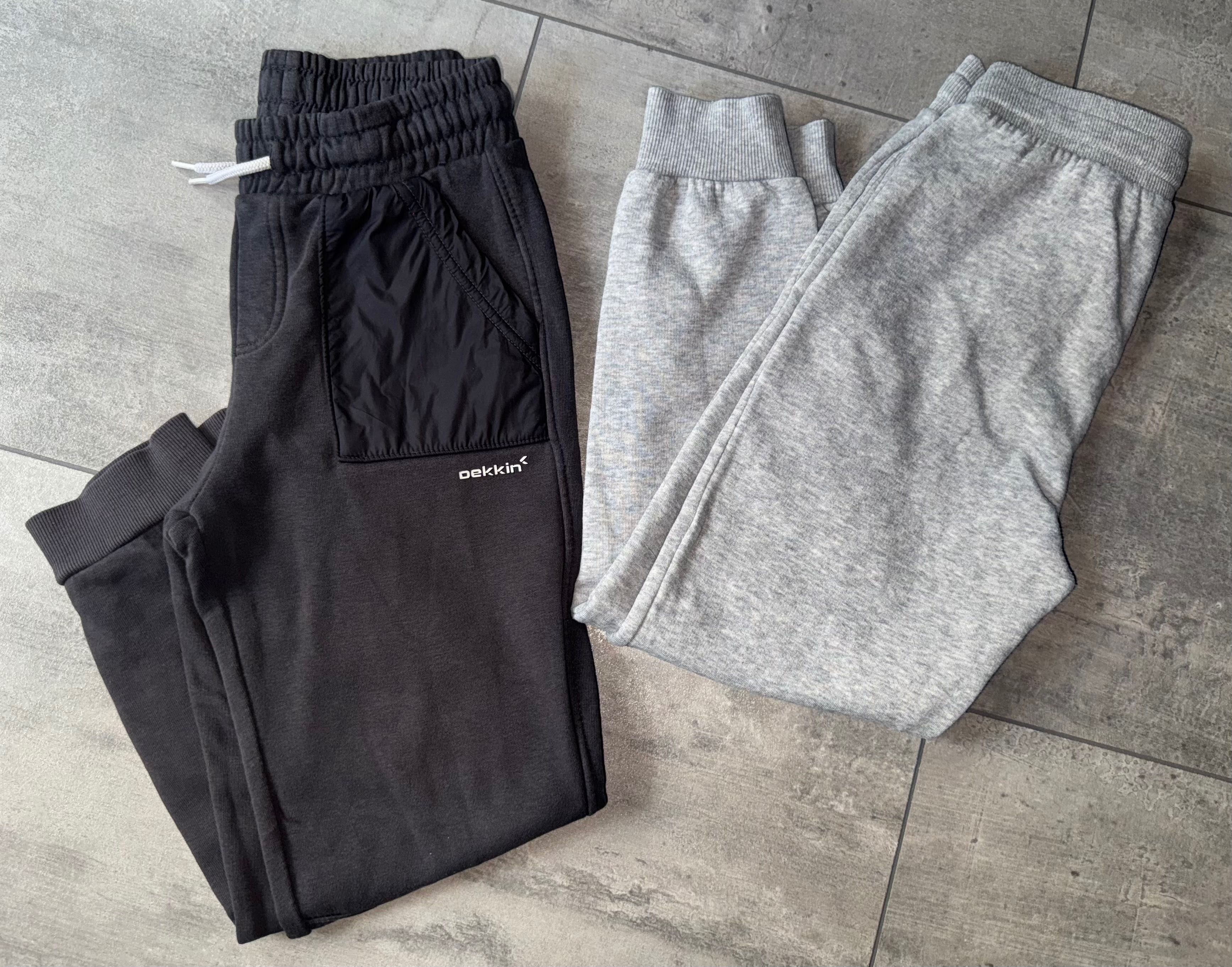 Spodnie 2pary Dresy H&M itp. roz.122-128