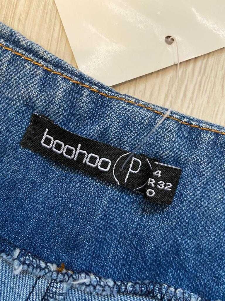 Spodnie damskie jeansy nowe Boohoo rozmiar XXS/XS