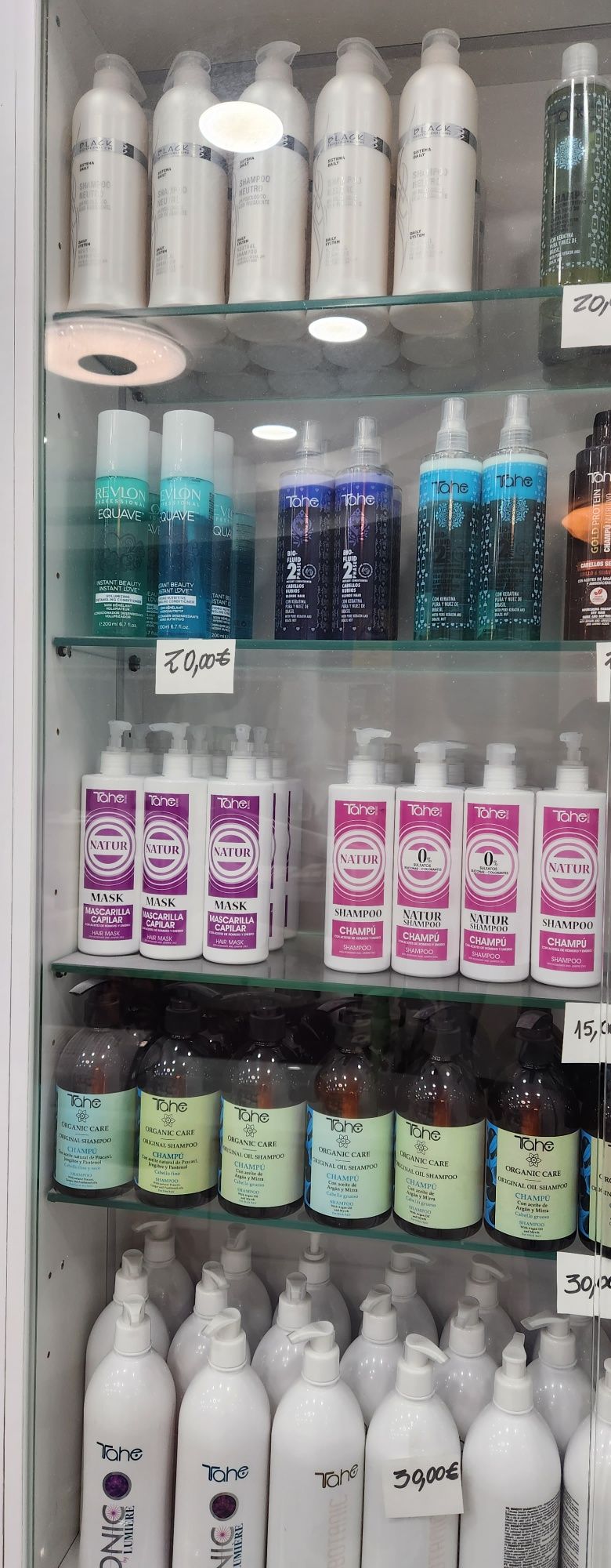 Produtos para cabelo 5€