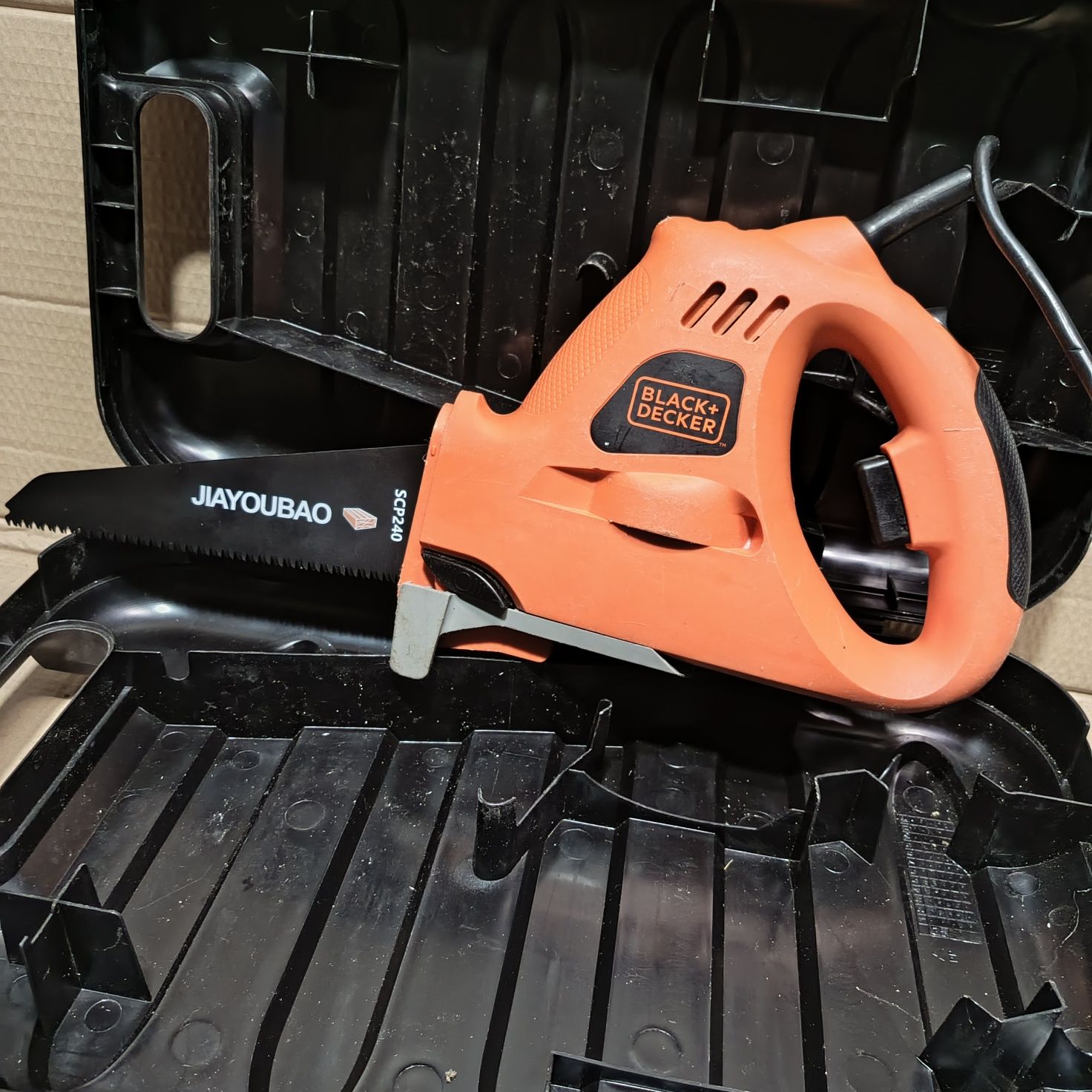 Piła szablasta Black decker scorpion
