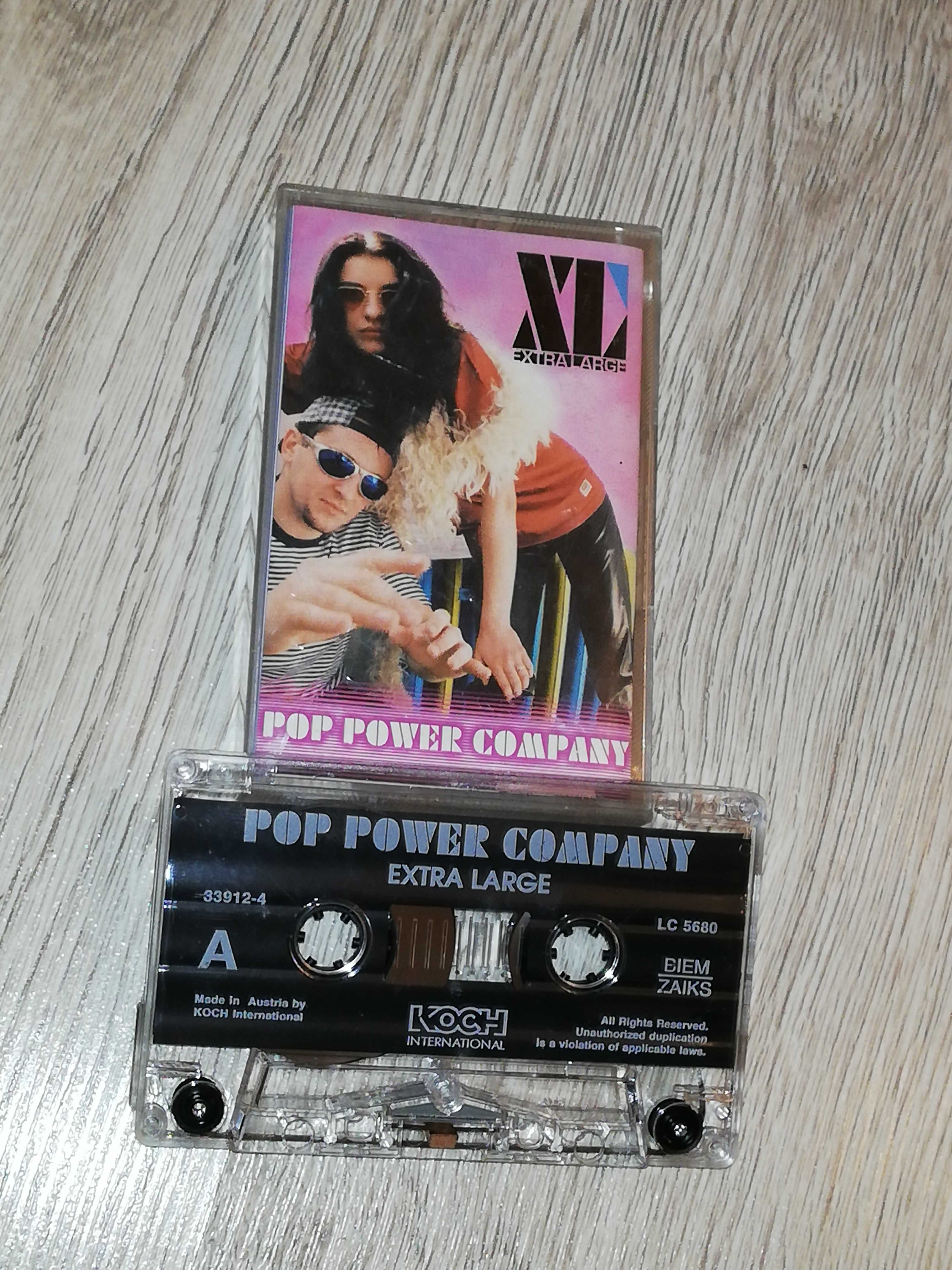 Kasety Pop Power Company - XL. Polski eurodance. Unikat!
