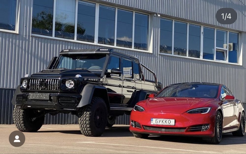 Tesla model S 770 к.с. P90D