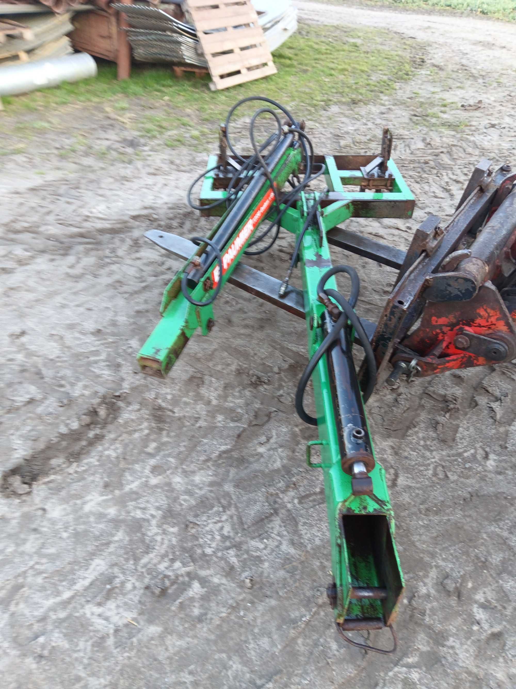 podnośnik dźwig big bag rozsiewacza z teleskopem