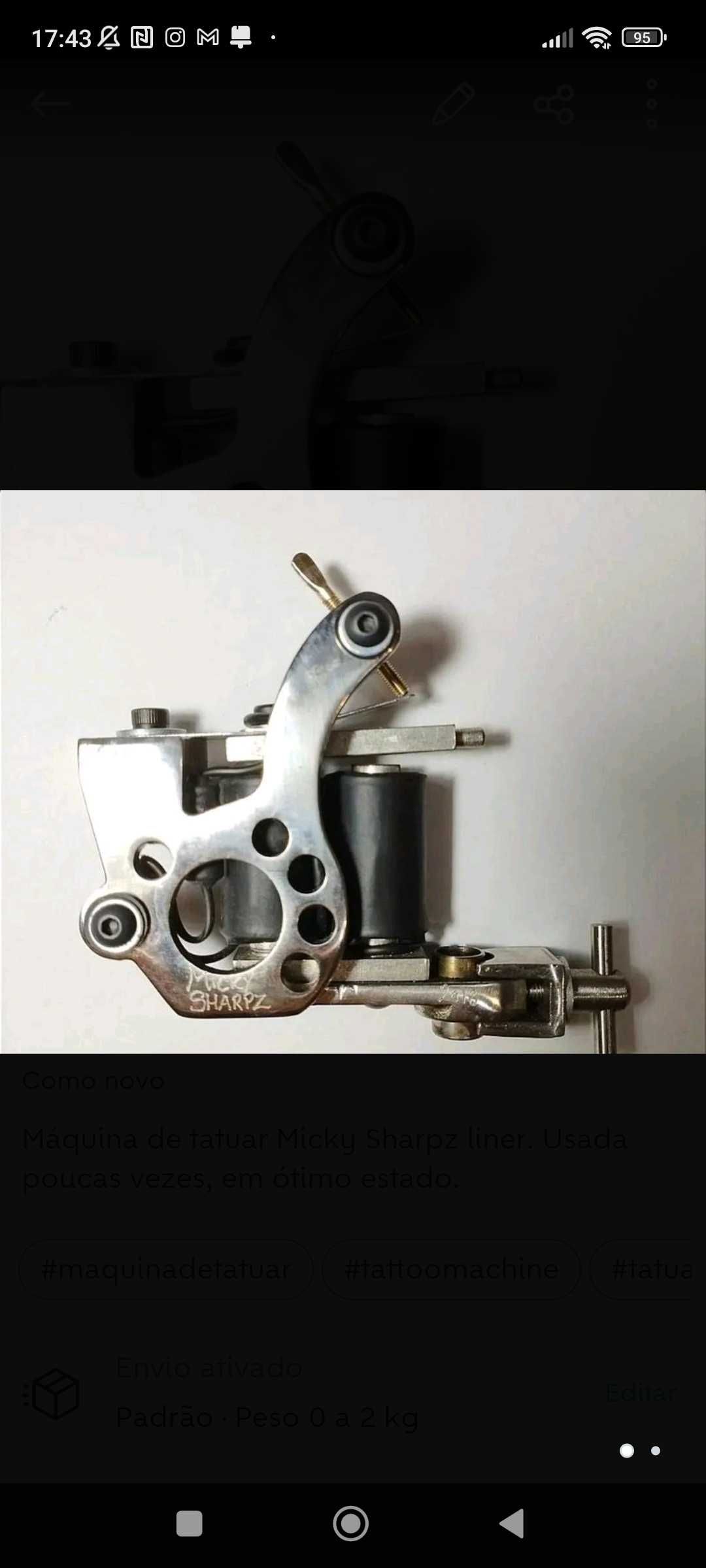 Micky Sharpz tattoo machine