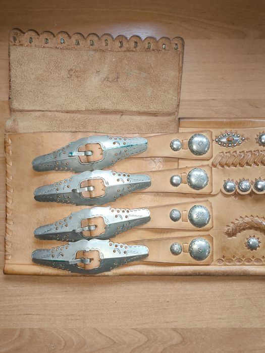 Pas góralski 4 sprzączki