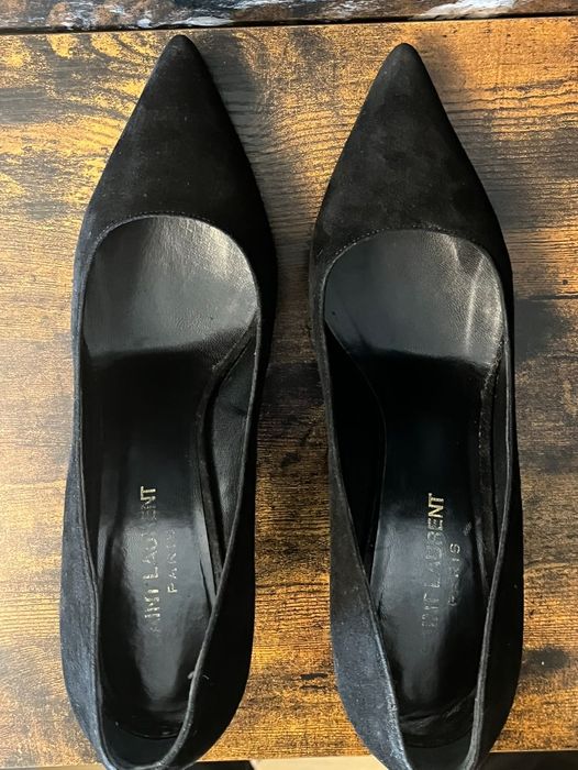 Szpilki zamszowe Saint Laurent