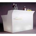 Balcao de bar com luz led