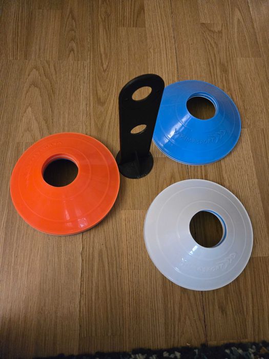 Wysepki treningowe, stożki, grzybki Yakimasport 30 sztuk