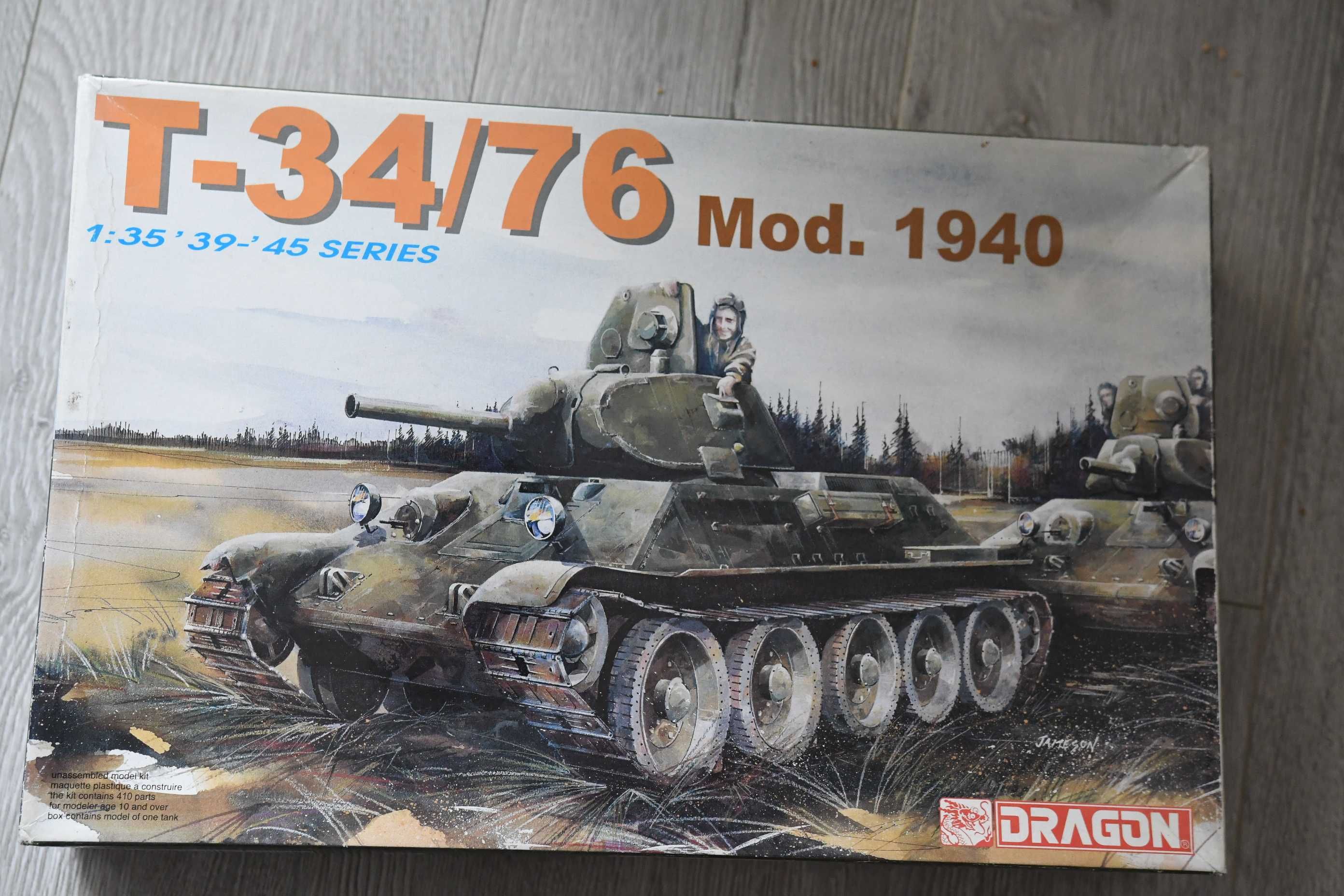 Dragon 6092, T 34/76 Mod. 1940, T34/76 skala 1:35