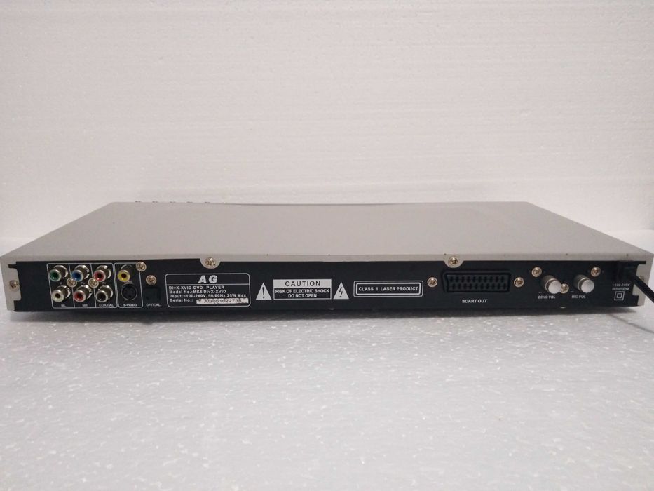 Leitor DVD AG Mk5 DivX-Xvid