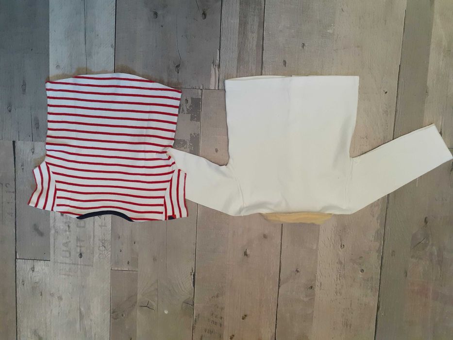 Zestaw bluzek plus rajstopki gratis rozm. 74