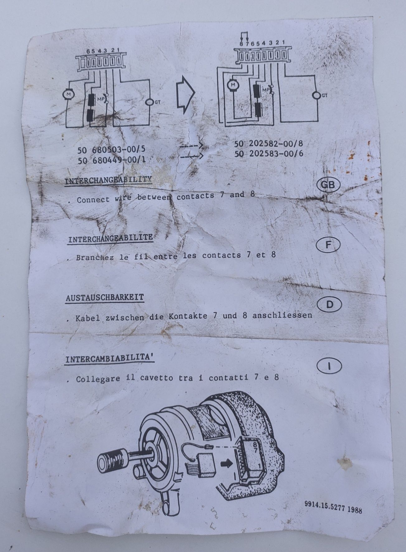 Motor máquina de lavar AEG Electro Lux