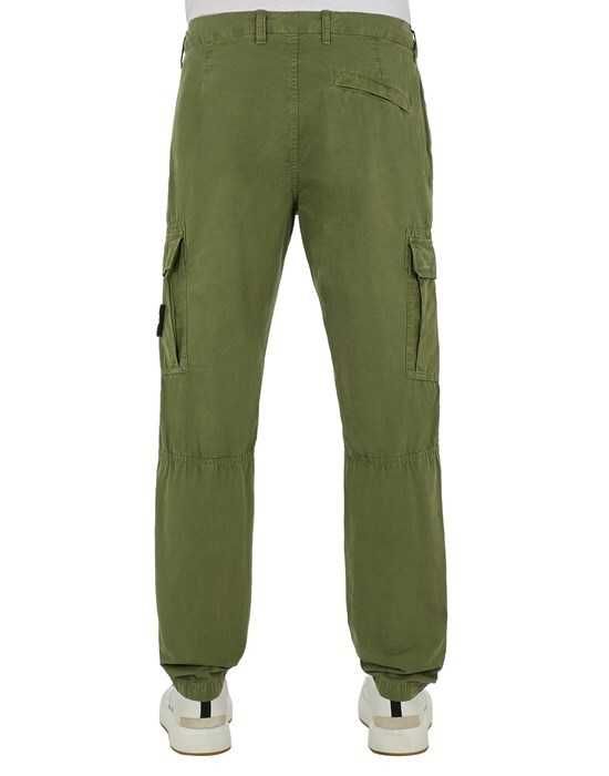 Штани STONE ISLAND 303WA Brushed Cotton Cargo Pants Cold Dyed Olive