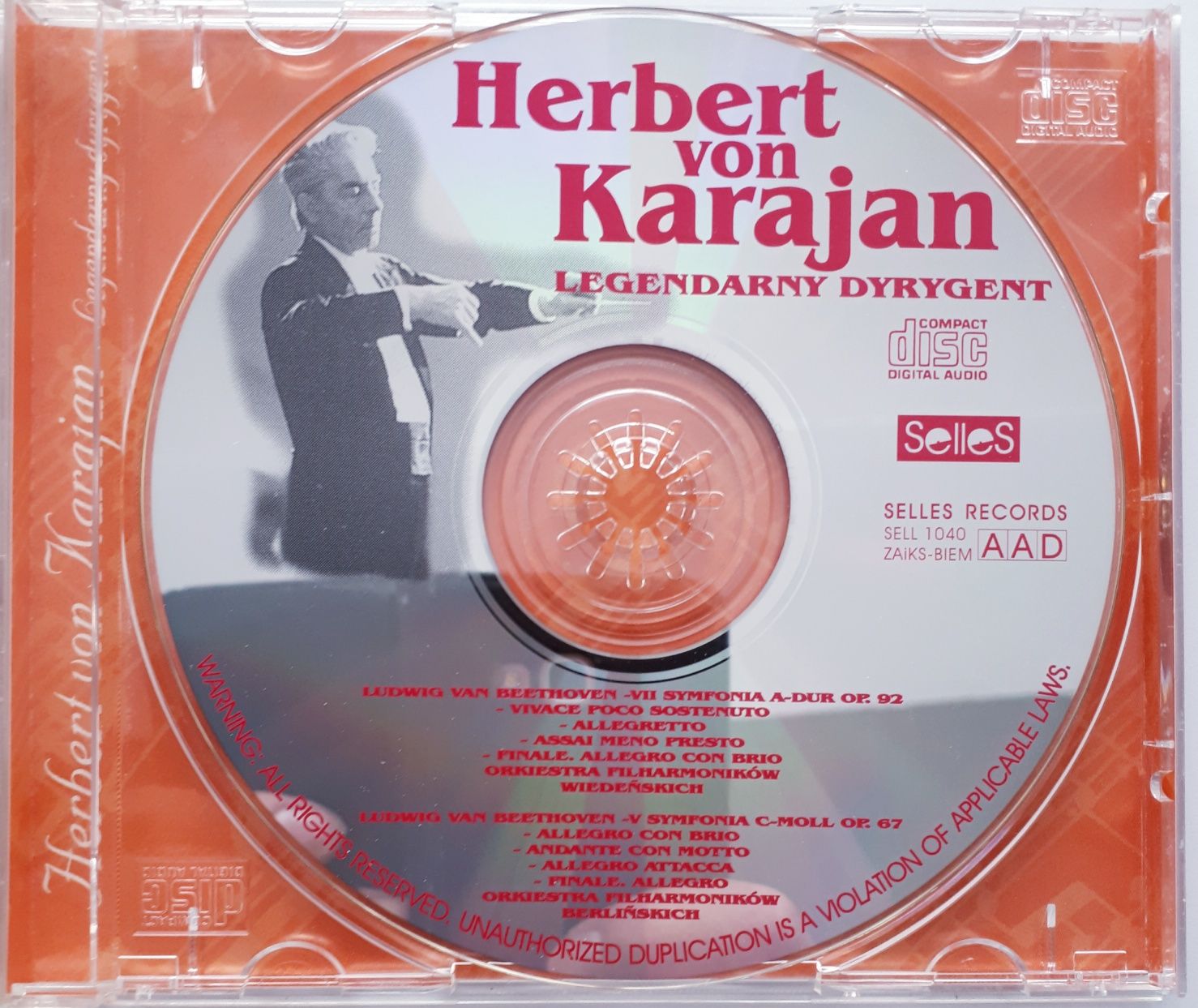 Herbert Von Karajan Legendarny Dyrygent