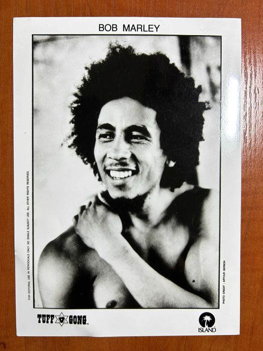 Bob Marley - oryginalne zdjęcie promocyjne wytwórni płytowej