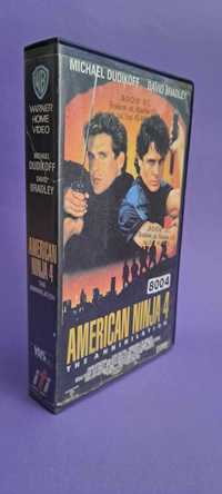 AMERICAN NINJA 4 - kaseta vhs video Michael Dudikoff