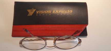 Metalowe oprawki firmy Vision Express!
